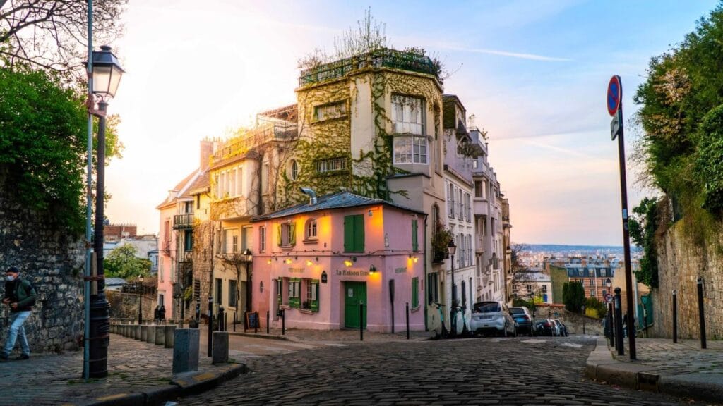 Los lugares más románticos de París montmartre