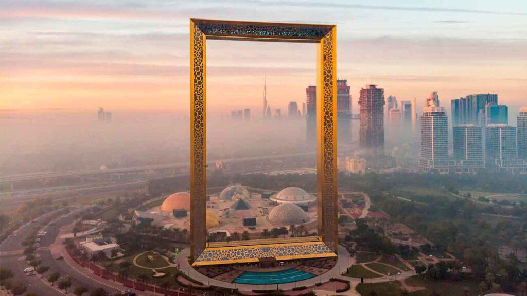 dubai frame marco mas grande mundo