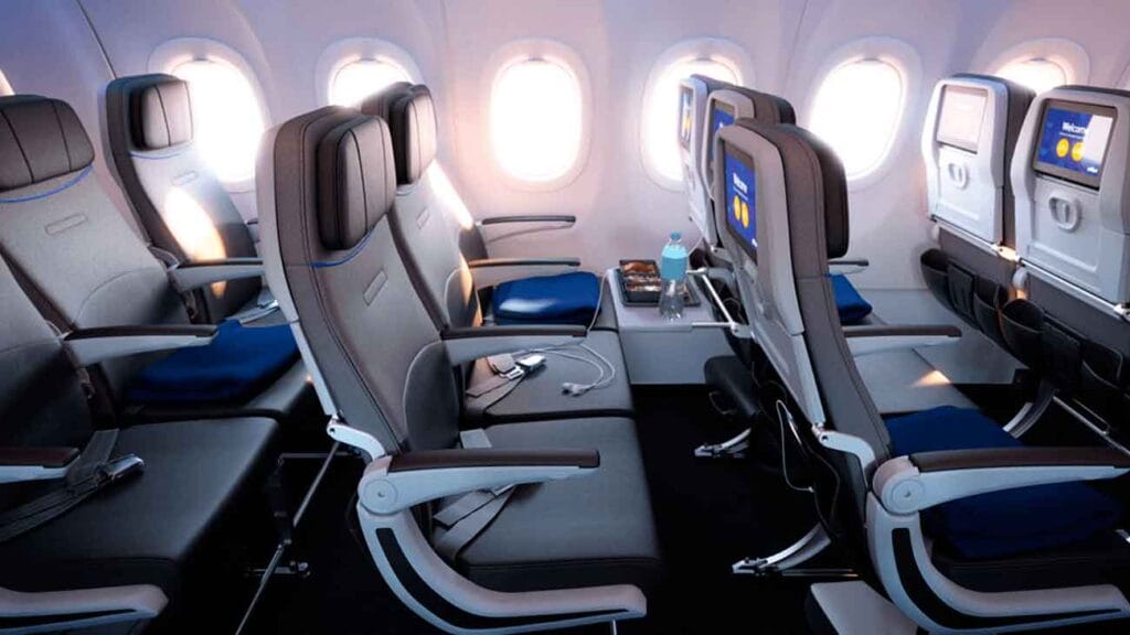 jetblue avion interior