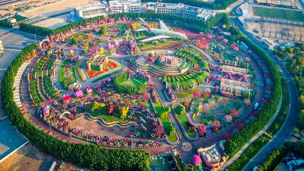 miracle garden jardin floral mas grande mundo