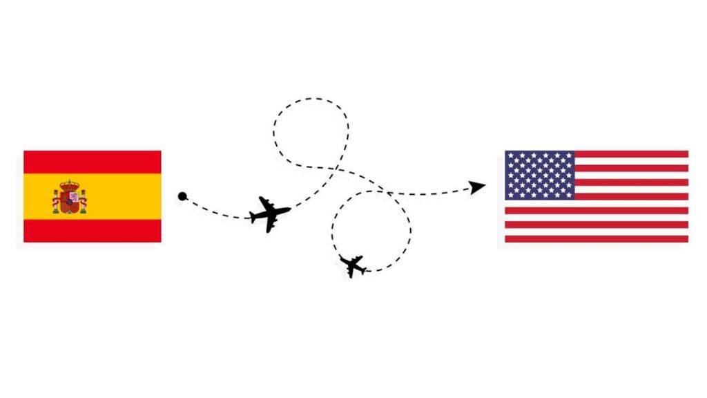 ruta espana estados unidos