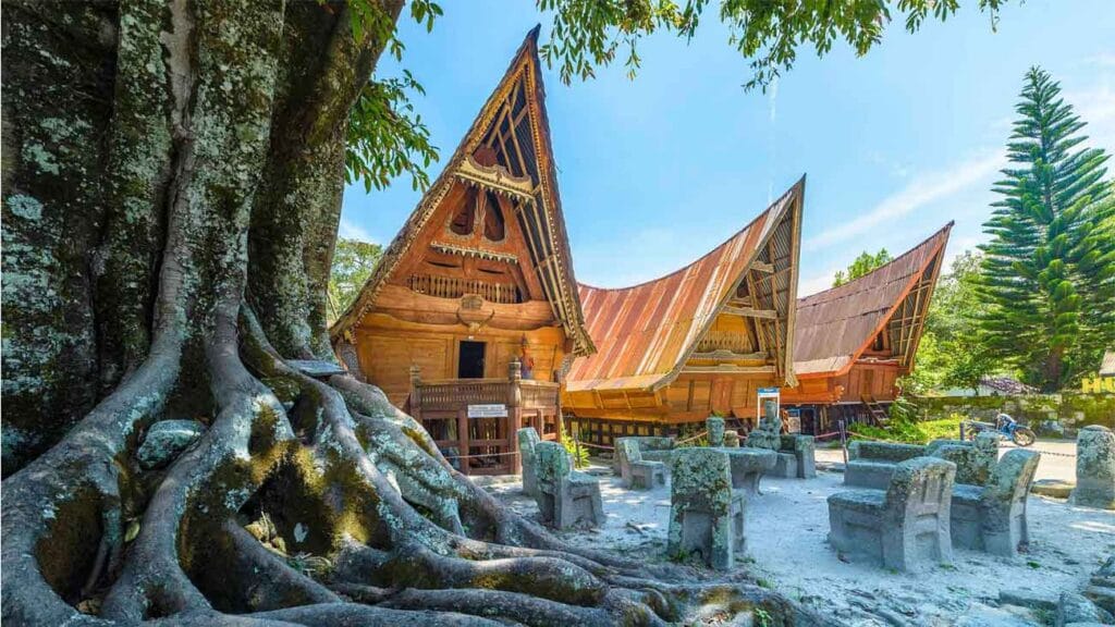 cabañas en Sumatra Indonesia