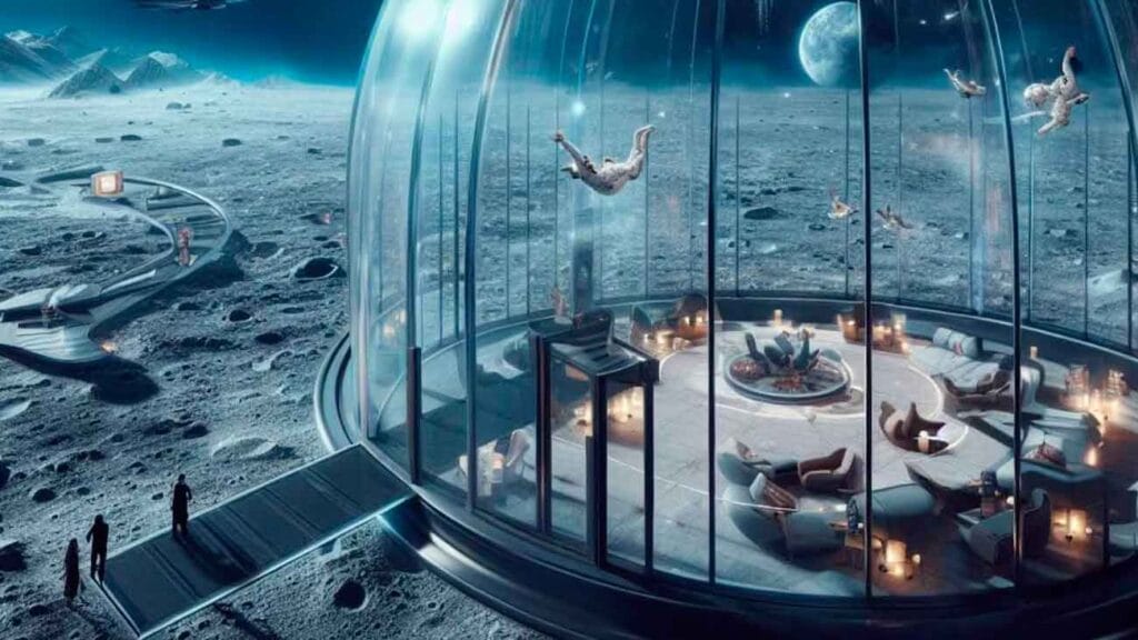 hotel en la luna turismo espacial