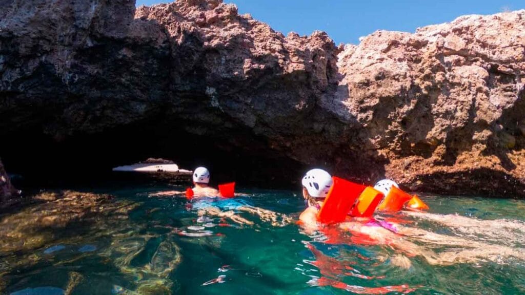 nadar en las islas marietas