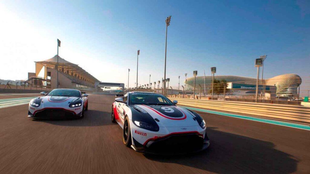 yas marina aston martin gt4