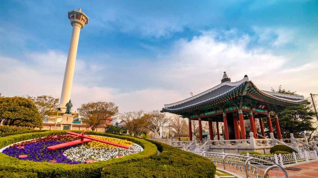 Torre de Busan y parque Yongdusan